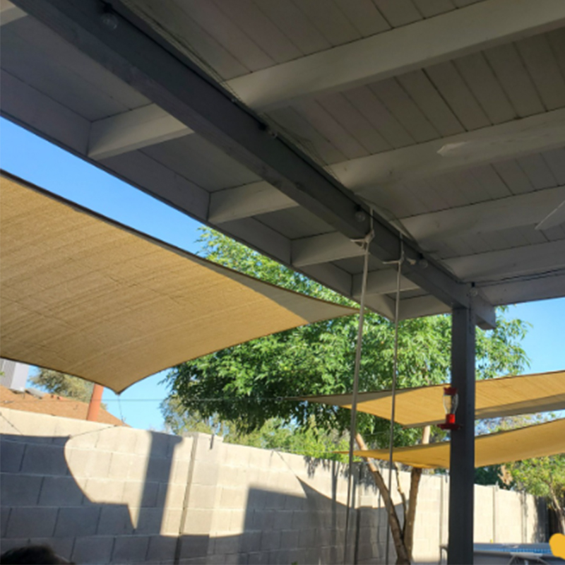 Kuinka asentaa aurinkosuojaverkko