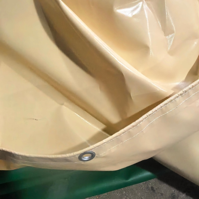beige muokattavissa vedenpitävä PVC-peite